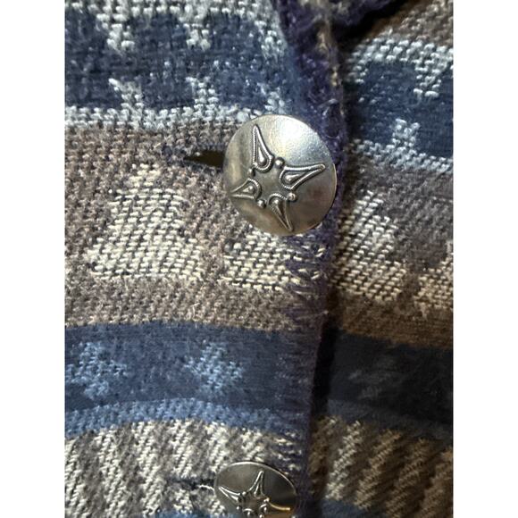 Vintage David Paul NY 80s Jacket Blazer Western Size Large - Picture 5 of 8